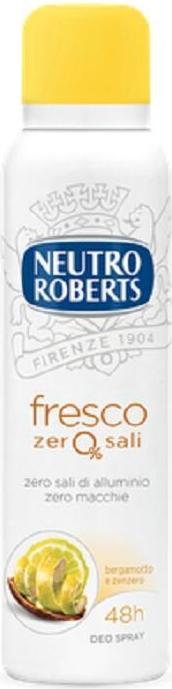 Neutro Roberts Deo Spray Bergamotte und Ingwer 150 ml (Spray, 150 ml)
