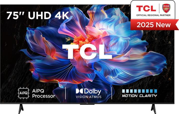 Produktbild TCL 75V6C (75", LED, 4K, 2025)