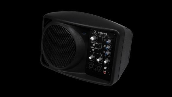 Actual product image Mackie SRM 150 Loudspeaker 3-way 100 W Black Wired