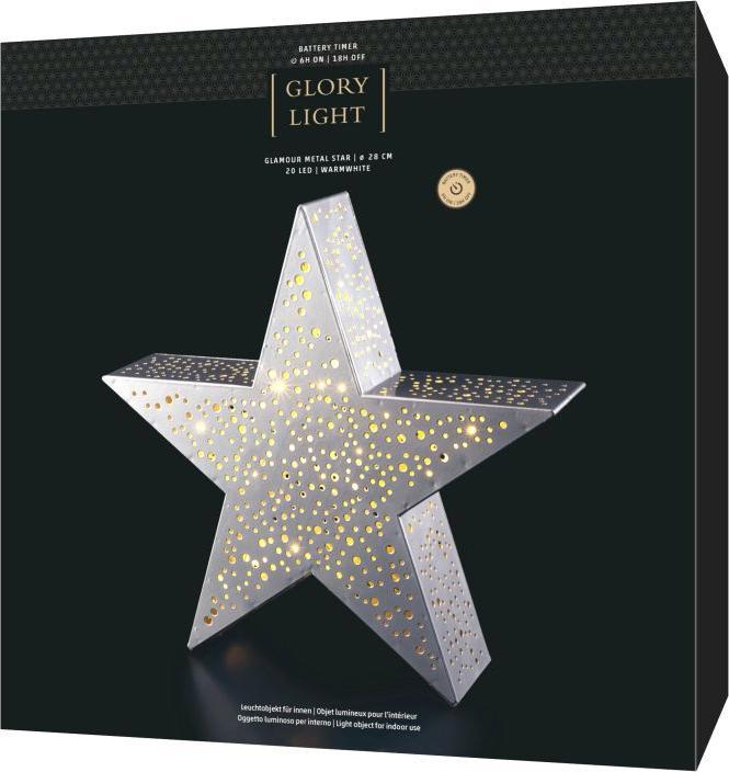 Produktbild STT Glamour Metal Star silver