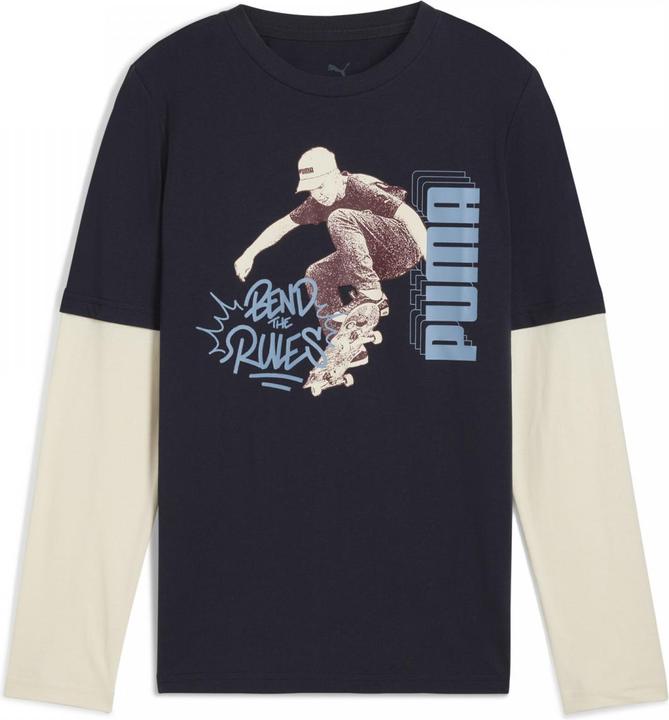 Actual product image Puma MID90s Layered Longsleeve B (140)