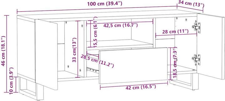 Produktbild VidaXL TV-Schrank