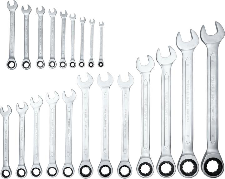 Image du produit KS Tools Jeu de clés mixtes à cliquet (32 mm, 18 mm, 11 mm, 12 mm, 20 mm, 19 mm, 27 mm, 15 mm, 13 mm, 25 mm, 6 mm, 21 mm, 7 mm, 14 mm, 29 mm, 8 mm, 10 mm, 30 mm, 23 mm, 26 mm, 22 mm, 17 mm, 28 mm, 9 mm, 16 mm, 24 mm, 31 mm)