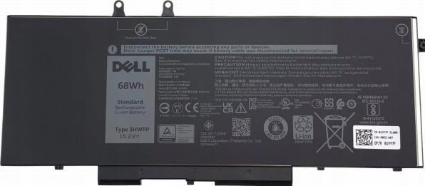 Produktbild Dell Battery, 68WHR, 4 Cell (4 Zellen, 4250 mAh)