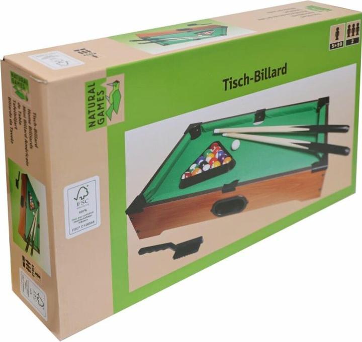 Produktbild Natural games Tischbillard