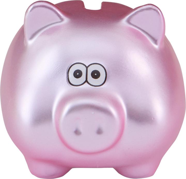 Produktbild Idena Spardose Schwein pink metallic 7x7x8cm (7 x 7 x 8 cm)