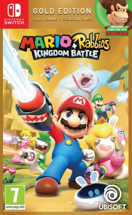 Actual product image Ubisoft Mario + Rabbids Kingdom Battle - Gold Edition (Switch, Switch Lite, Switch OLED, DE)