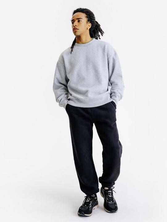 Actual product image Decathlon Sweatshirt Herren Rundhals - Elementals grau meliert (L)