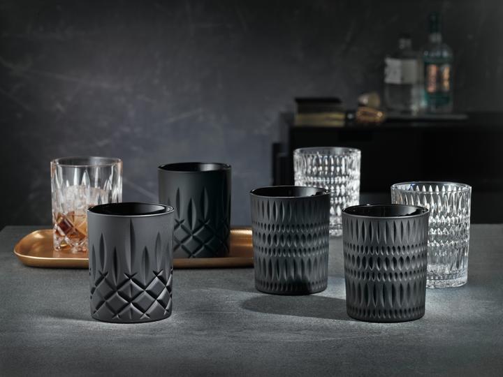 Actual product image Nachtmann Whiskygläser Noblesse Black Edition (2.95 dl, 2 x, Whisky glass)