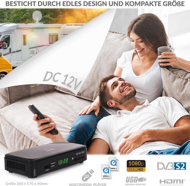 Actual product image Opticum HD AX150 30002 (DVB-S2, CI Shaft, Hard drive, CI+ slot)