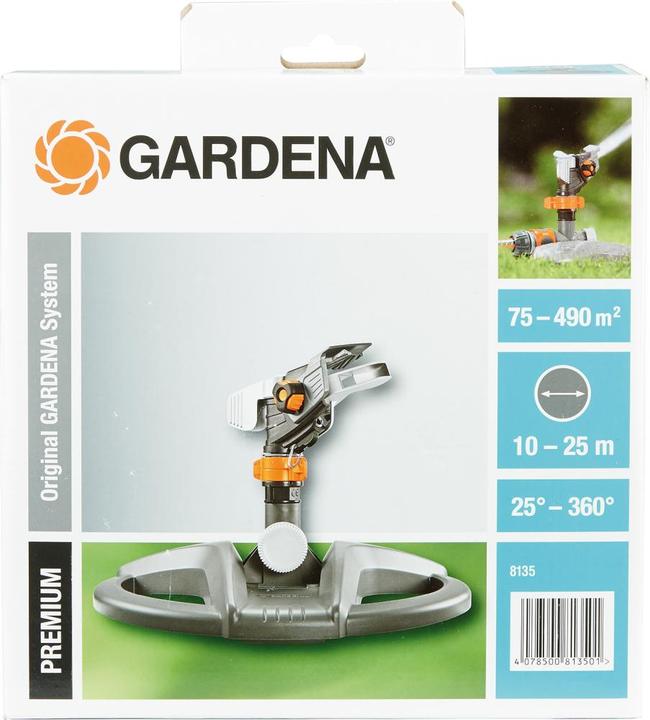 Immagine prodotto Gardena Sprinkler a impulsi, a cerchio e a settori premium (Irrigatore circolare)