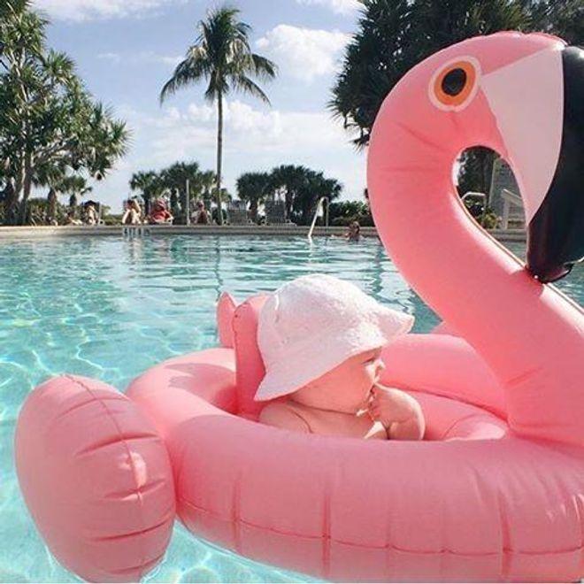 Produktbild Flamingo Schwimmring für Babys