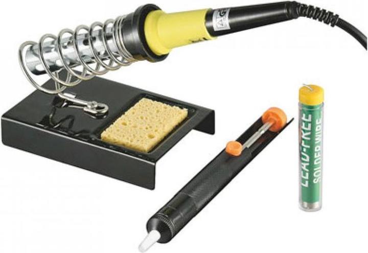 Produktbild FixPoint Lötkolben 30 Watt mit Ständer mit GS und CE Zulassung