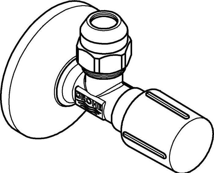 Actual product image Grohe Angle valve