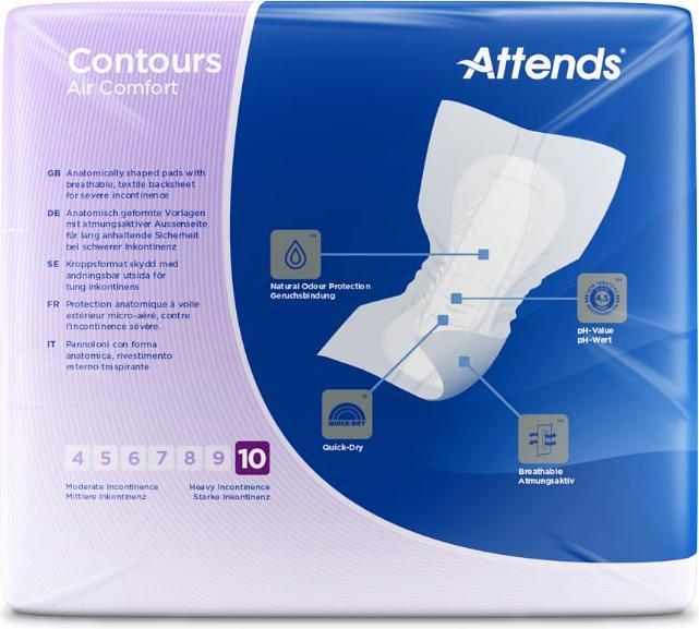 Actual product image Attends 10 Air Comf insert (21 x, Regular)
