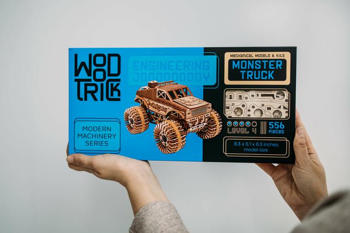 Produktbild Wood Trick Monster Truck - 3D Holzbausatz