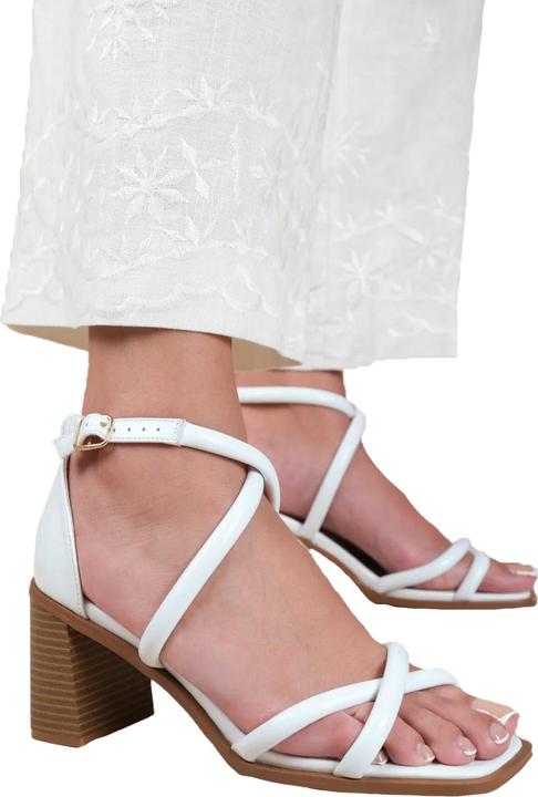 Actual product image Where's That From Womens/Ladies Illinois Multi Crossover Strap Wide Sandals (41)