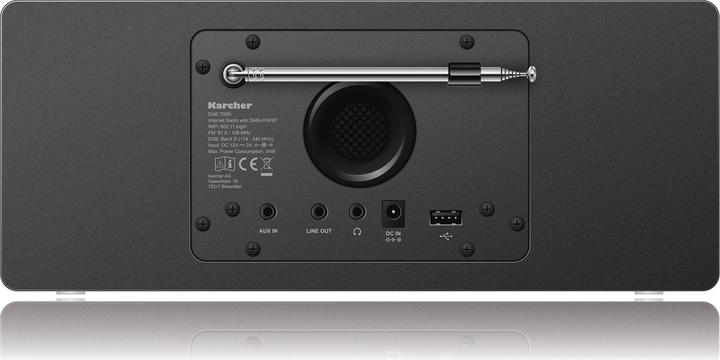 Image du produit Karcher DAB 7000i (Webradio, DAB+ DAB, Bluetooth, WiFi)