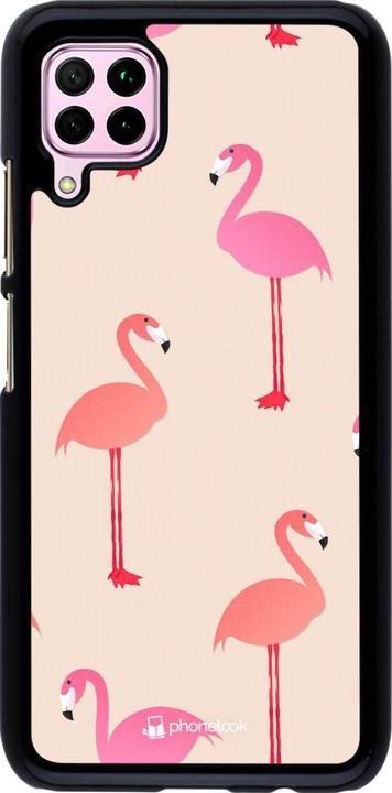 Actual product image PhoneLook Cover Pink Flamingos Pattern (Huawei P40 Lite)