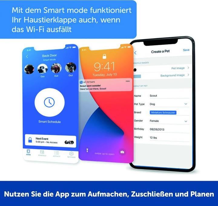 Produktbild PetSafe SmartDoor (Mikrochip Katzenklappe)