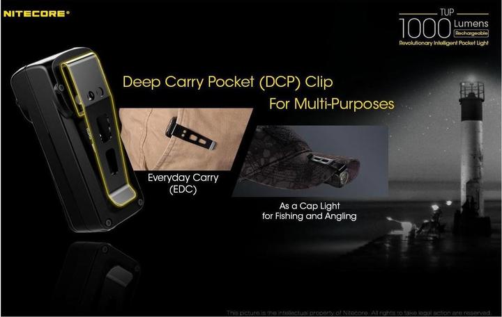 Produktbild Nitecore TUP - schwarz (7.03 cm, 1000 lm)
