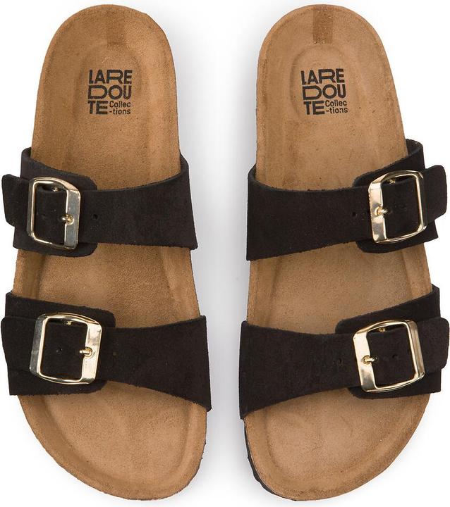 Actual product image La Redoute Collections Mules with 2 suede straps (37)