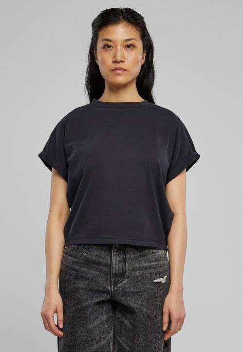 Image du produit Urban Classics Ladies Short Pigment Dye Cut On Sleeve Tee (XL)
