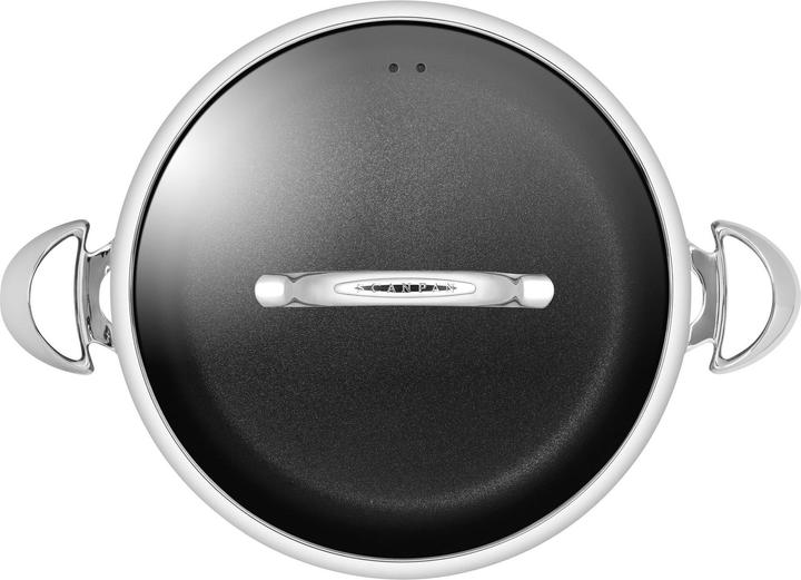 Actual product image Scanpan HaptIQ sauteerpan met glasdeksel 32 cm (32 cm, Stainless steel)