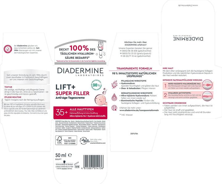 Produktbild Diadermine Lift+ Super Filler (50 ml)