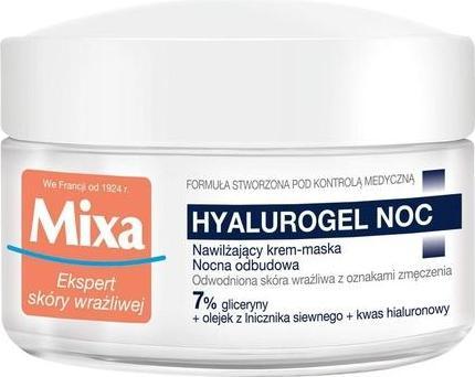 Image du produit Mixa Hyalurogel Night Hydratant Crème-Masque de Nuit 50ml (50 ml)