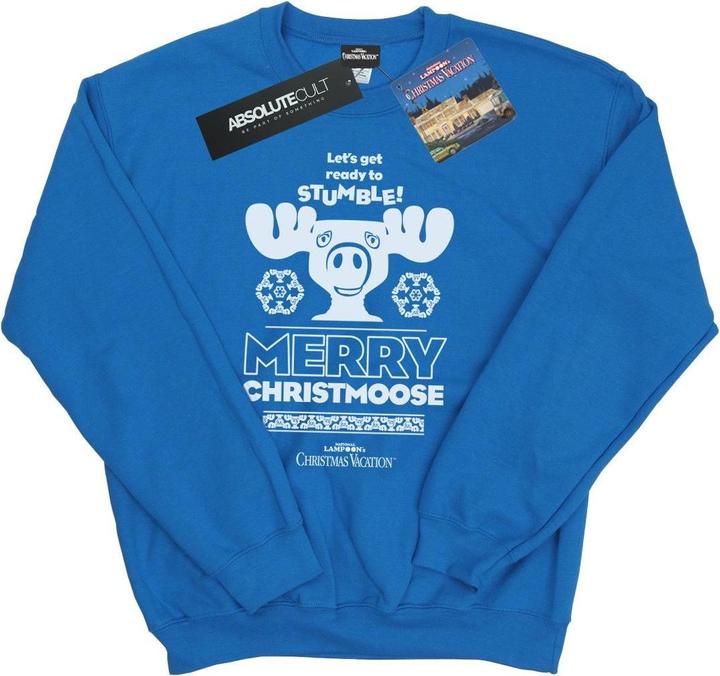 National Lampoon´s Vacation National Lampoon's Christmas Vacation Merry Christmoose Sweatshirt (L)