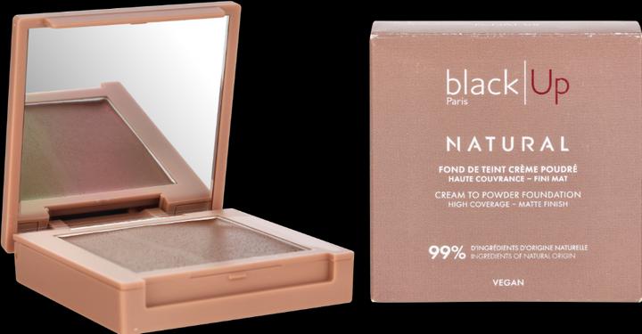 Actual product image Black Up Full Cover Cream Powder Foundation