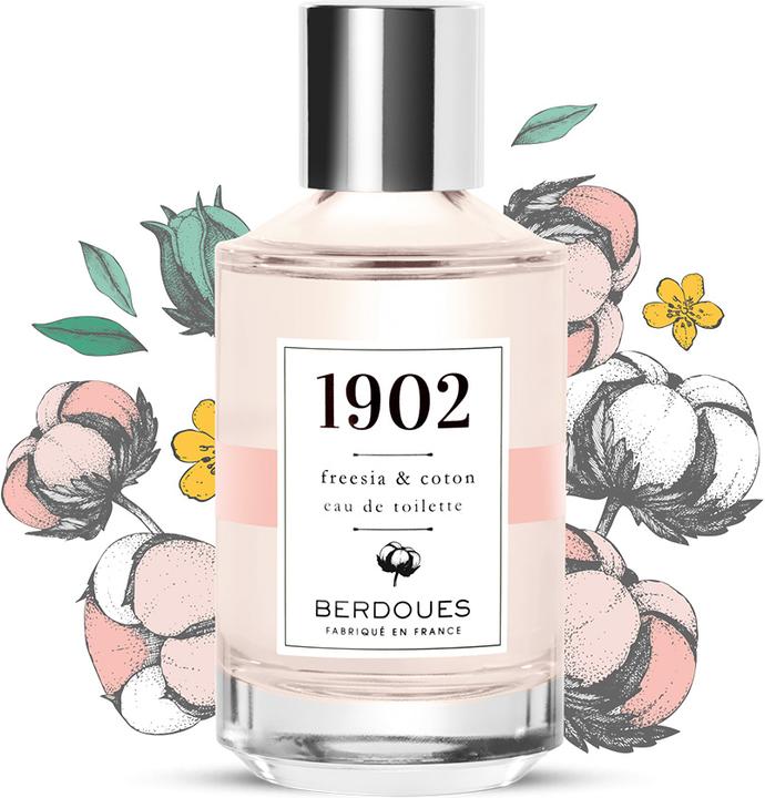 Actual product image Berdoues 1902 Freesia & Coton (Eau de toilette, 100 ml)