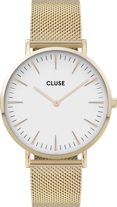 Actual product image Cluse La Bohème Mesh Gold (Analogue wristwatch, 38 mm)