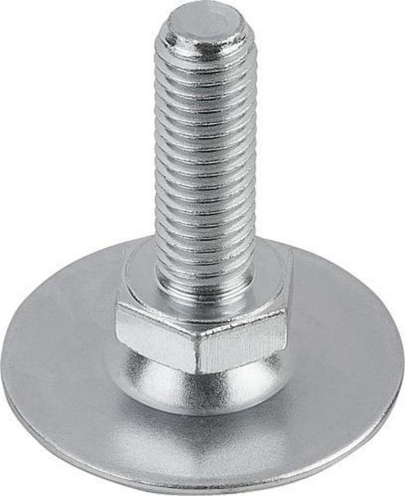 Produktbild Kipp Stellfuss, K0678, Stahl, ohne Bohrung