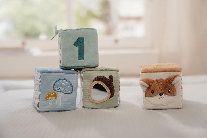 Produktbild Little Dutch Stoffwürfel Set Forest Friends