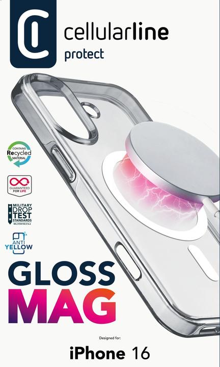 Immagine prodotto Cellularline Custodia Mag lucida (Apple iPhone 16)