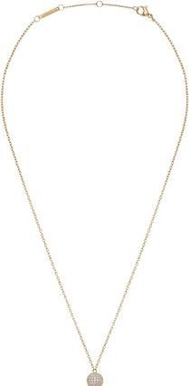 Daniel Wellington Stylish Gold Plated Necklace with Sparkling Pavé Ball DW00400640