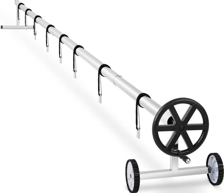 Actual product image Uniprodo Pool retractor - 3.0 to 5.7 m - Mobile - Stainless steel - Incl. 8 straps