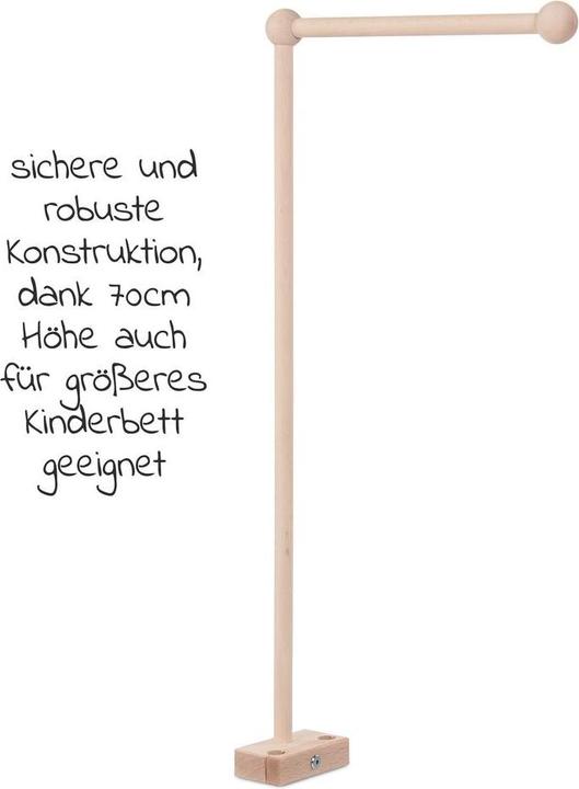 Produktbild Tobi BabyBay Mobilehalterung natur