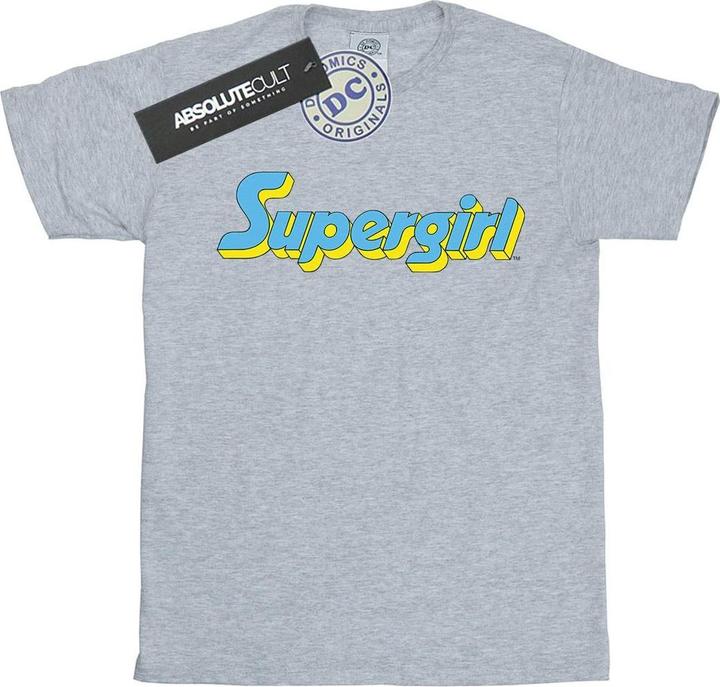 Supergirl Text Logo TShirt Mädchen