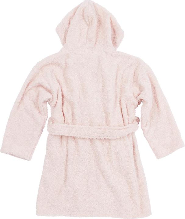 Actual product image Meyco Bathrobe mt 98/104 basic towelling soft pink (98, 104)