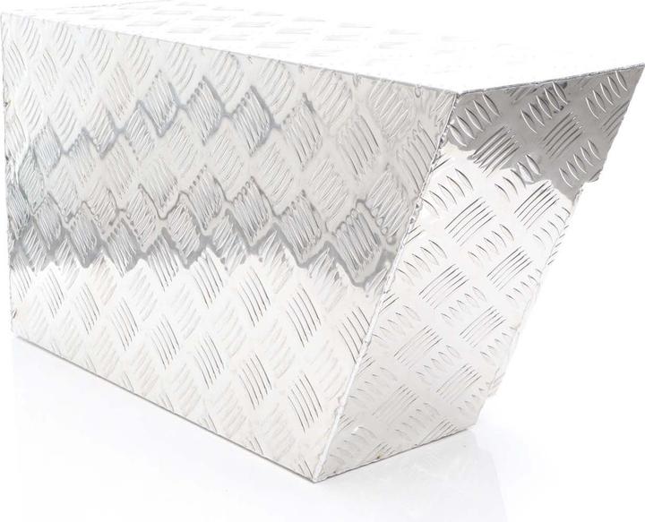 Produktbild XPOtool Aluminium Unterflurbox Links 75x25x40cm Deichselbox Staubox Staukasten