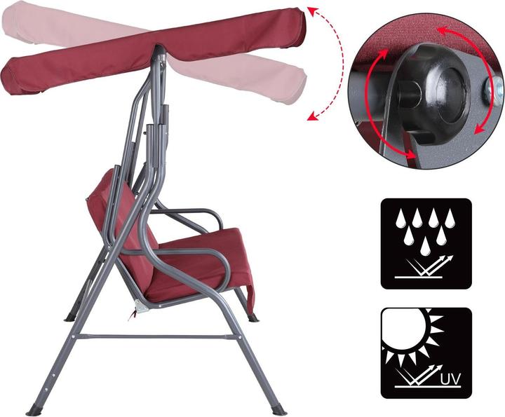Produktbild Casaria Hollywoodschaukel