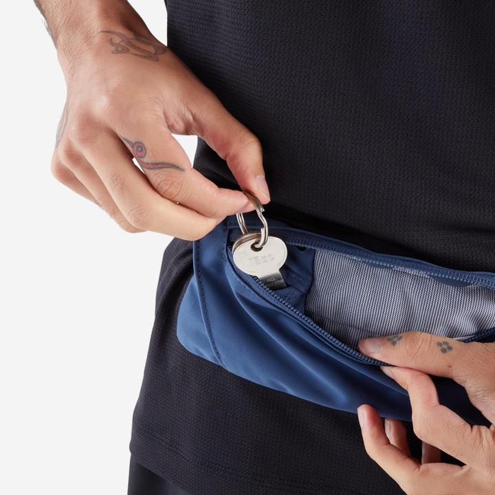 Actual product image Kiprun Laufgürtel Smartphone Damen/Herren - Basic 2 blau