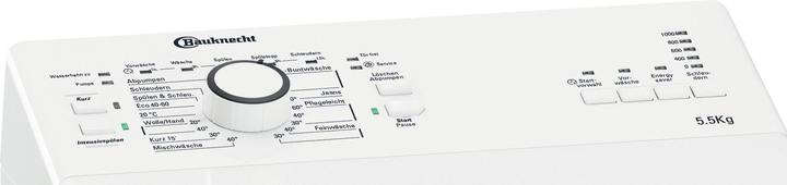 Produktbild Bauknecht WAT Prime 550 SD N (weiss) (5.50 kg, Oben)