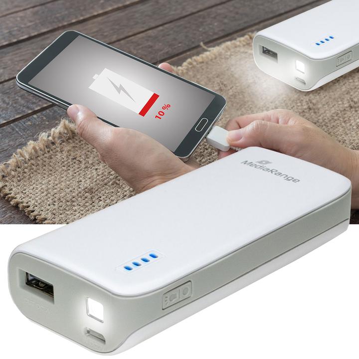 Produktbild MediaRange Mobile Charger (5200 mAh, 10 W, 19.24 Wh)
