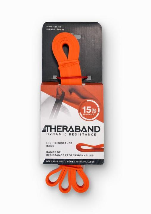 Image du produit TheraBand Bande à haute résistance orange (légère) (1.04 m, Léger)