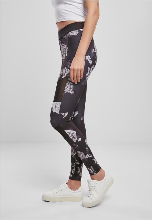 Produktbild Urban Classics Ladies Tech Mesh AOP Leggings (4XL)
