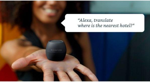 Produktbild Boompods Zero Talk Bluetooth® Speaker Amazon Alexa direkt integriert, Freisprecheinrichtung, stossfest, w... (5 h, Akkubetrieb)